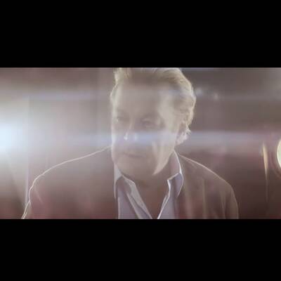 Nena und Helmut Berger drehen Videoclip