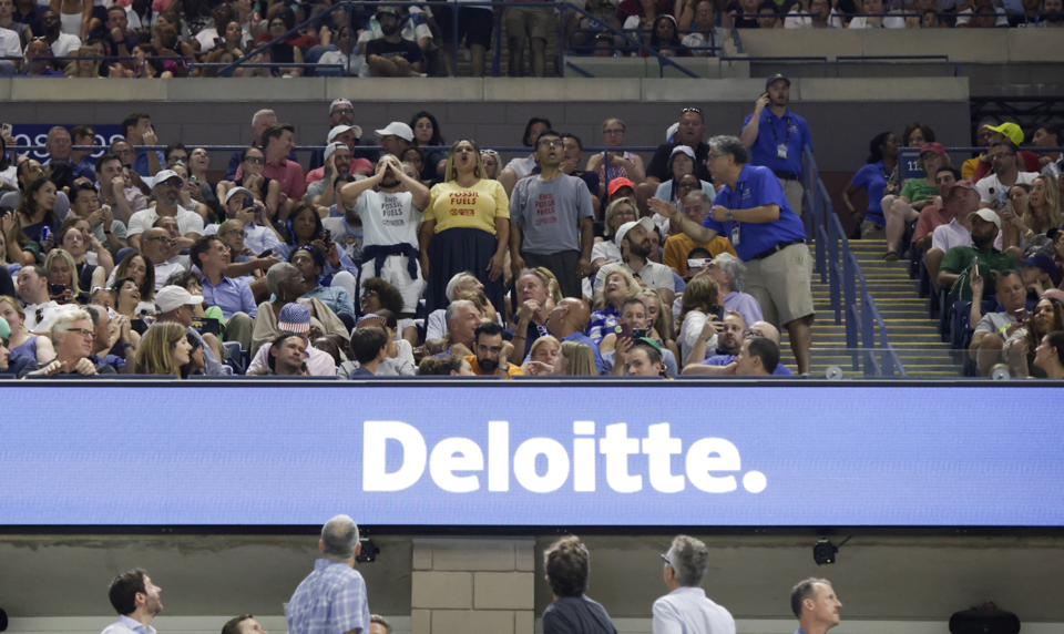 Klima-Protest US Open