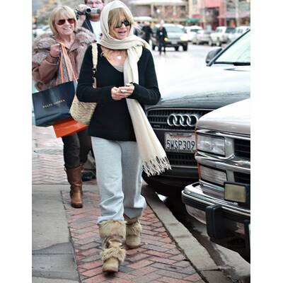 Goldie Hawn ist bodenständig