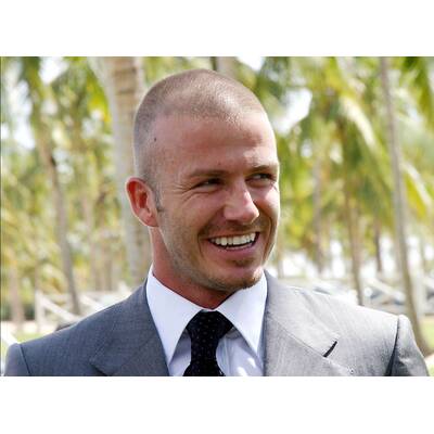 Strahlende Lächeln der Promis