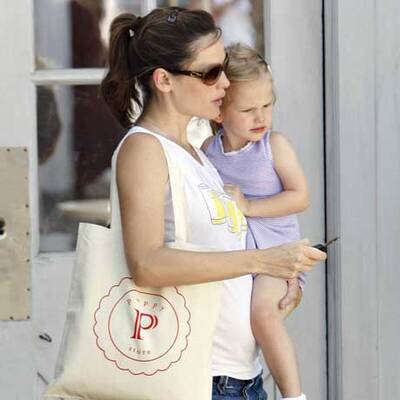 Jennifer Garner mit Baby und Babybauch
