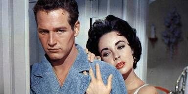 Elizabeth Taylor &  Paul Newman in "Die Katze auf dem heißen Blechdach"