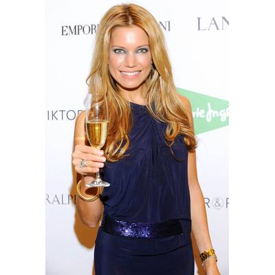 Strahlende Lächeln der Promis