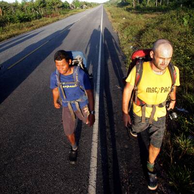 Rekordwanderung am Amazonas