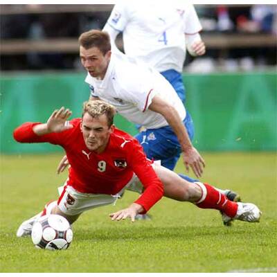 Hölzl und Garics stürmen, doch der Siegestreffer wollte nicht gelingen