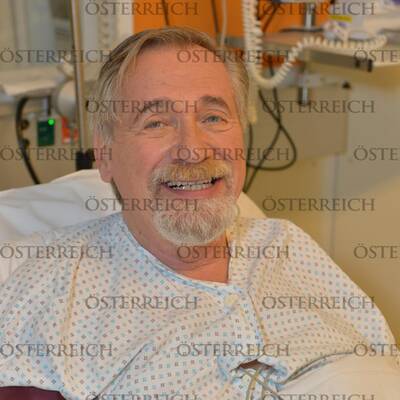 Peter Rapp im Spital