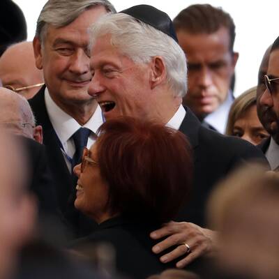 Abschied von Shimon Peres