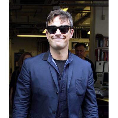 Superstar Robbie Williams