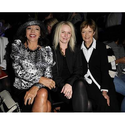 Joan Collins wird älter, ihr Gesicht straffer