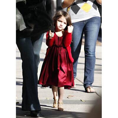 Suri Cruise: Mini-Diva in Designer-Schuhen