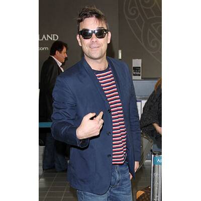 Superstar Robbie Williams