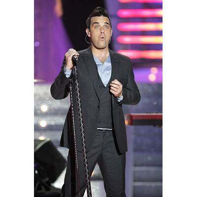 Superstar Robbie Williams