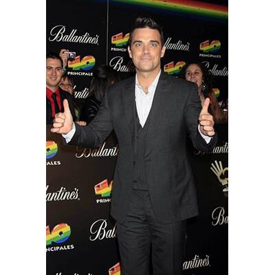 Superstar Robbie Williams