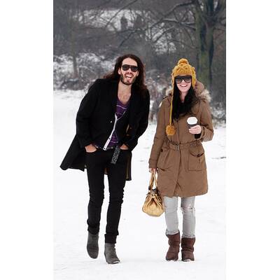 Stars ziehen sich warm an