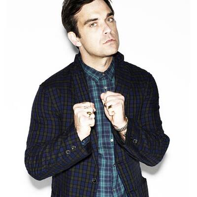 Superstar Robbie Williams