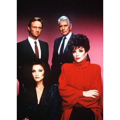 Joan Collins wird älter, ihr Gesicht straffer