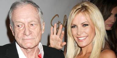 Hugh Hefner & Crystal Harris