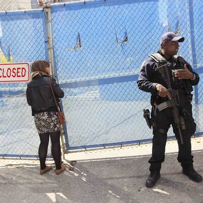 Obamas Auftritt am Ground Zero