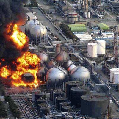 Erdbebenkatastrophe  in Japan