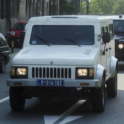 Ratko Mladic ist in Den Haag eingetroffen