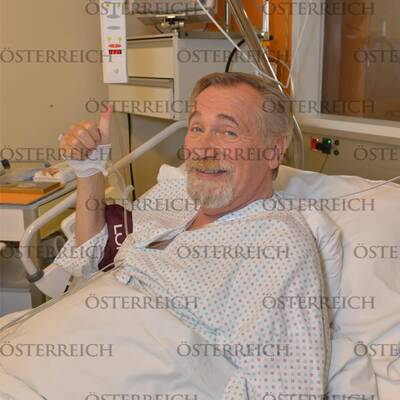 Peter Rapp im Spital