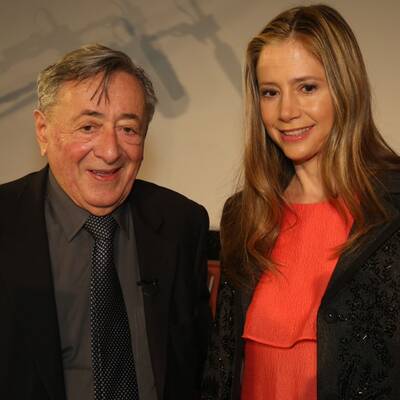 Mira Sorvino bei Lugner