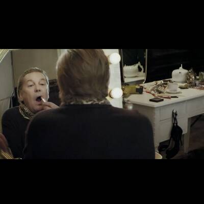 Nena und Helmut Berger drehen Videoclip