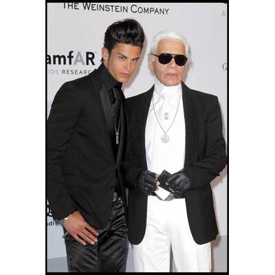 Lagerfelds Muse Baptiste Giabiconi