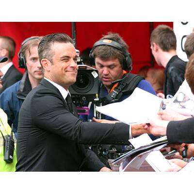 Superstar Robbie Williams