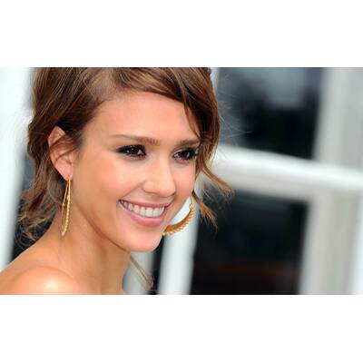 Strahlende Lächeln der Promis