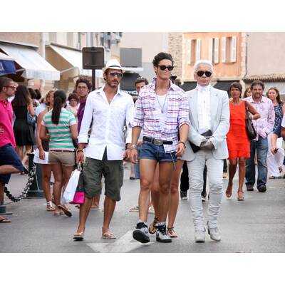 Lagerfelds Muse Baptiste Giabiconi