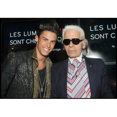 Lagerfelds Muse Baptiste Giabiconi