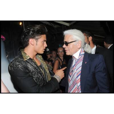 Lagerfelds Muse Baptiste Giabiconi