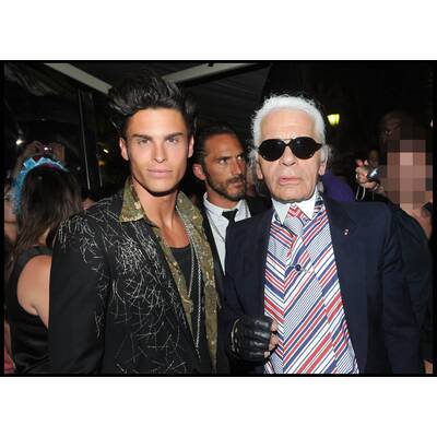 Lagerfelds Muse Baptiste Giabiconi