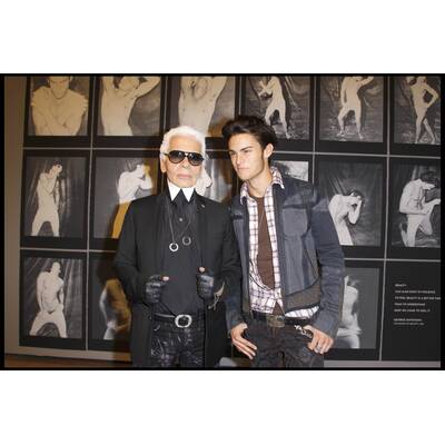 Lagerfelds Muse Baptiste Giabiconi