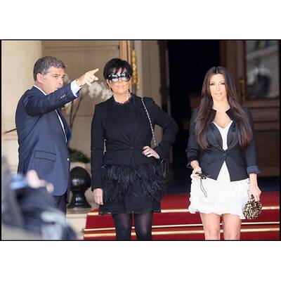 Kim Kardashian erkundet Paris