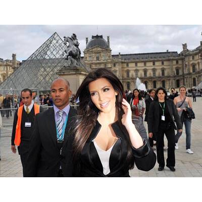Kim Kardashian erkundet Paris