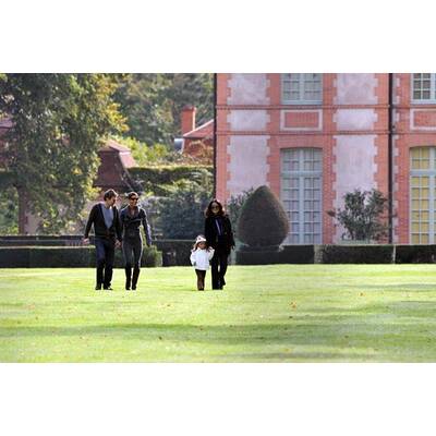 Olivier Martinez & Halle Berry: Spaziergang mit Salma Hayek & Valentina