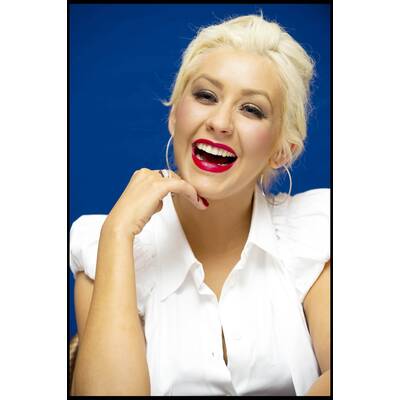 Strahlende Lächeln der Promis