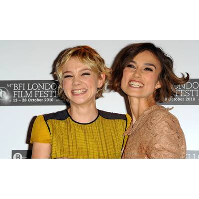 Strahlende Lächeln der Promis