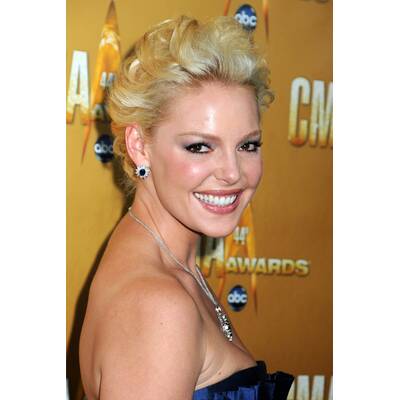 Strahlende Lächeln der Promis