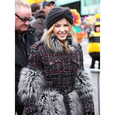 Stars ziehen sich warm an