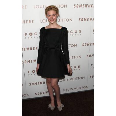 Elle Fanning modelt für Rodarte