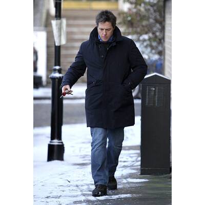 Stars ziehen sich warm an