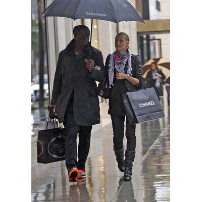 Heidi Klum shoppt mit Seal und ohne Make-up