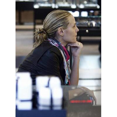 Heidi Klum shoppt mit Seal und ohne Make-up