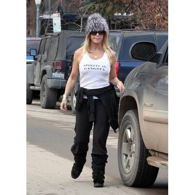 Goldie Hawn ist bodenständig