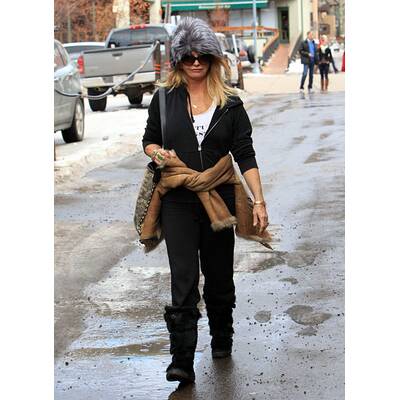 Goldie Hawn ist bodenständig