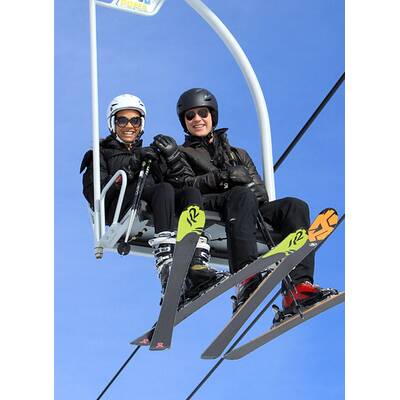 Stars ziehen sich warm an