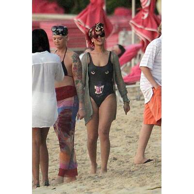 Nachmacherin: Diane Kruger trägt Rihannas Badeanzug